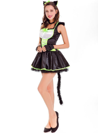 Black Halloween Catwoman Costume