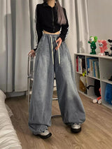 Loose Bloomers Casual Wide-leg Jeans