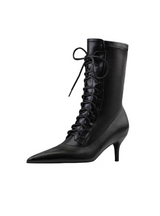 Pointed Toe Thin Heels Elastic Thin Boots