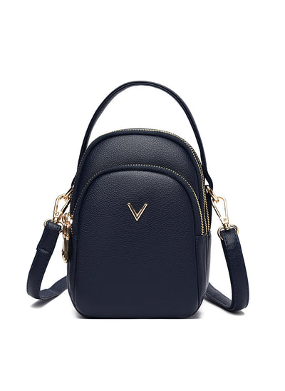 Multi-layered Messenger Bag Shoulder Mobile Phone Bag