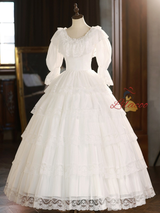 Ball Gown Tulle Lace Wedding Dress
