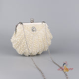 Pearl Bag Handbag Dinner Bag
