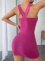 Sexy Slim Sling Short Dress