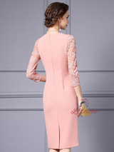 Black V-neck Beading Mother Of The Bride Dress