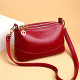 Soft Leather Portable Shoulder Bag Slung Small Bag