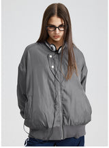 Loose Coat Jacket Both Sides Wear