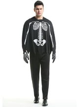 Death Skull Cloak Lovers Halloween Costume