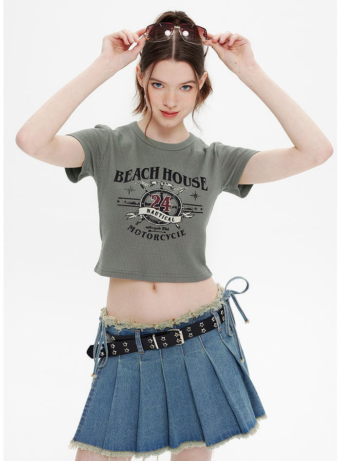 Short Slim Short Sleeve T-shirt