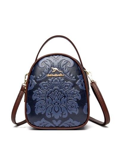 Crossbody Bag Embossed Handbag Shoulder Bag