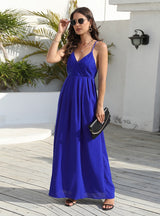 Women Lace Cross Suspender Dress