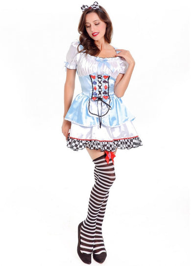 Dream Wonderland Alice Maid Queen of Hearts Cosplay