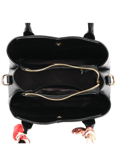 Stone Shoulder Messenger Bag Silk Scarf Handbag