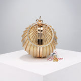 Ball Tassel Small Round Bag Dinner Bag