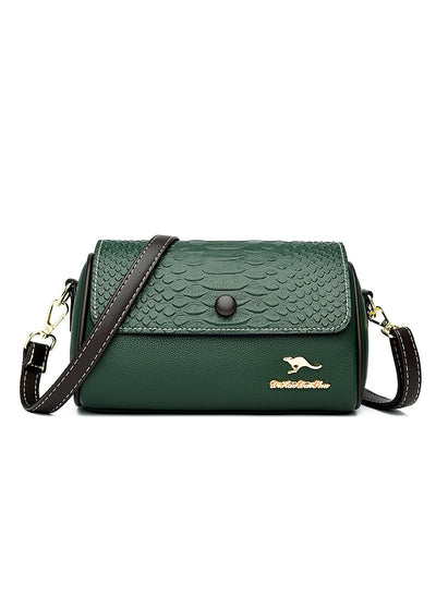 Crocodile Shoulder Crossbody Bag