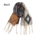 Thickened Thick Tassels Large Rhombic Shawl