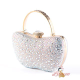 Diamond-encrusted Dinner Bag Clutch Bag