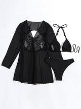 Butterfly Three-piece Swimsuit Bikini