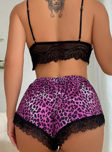 Sexy Bra Shorts Suit Suspender Pajamas