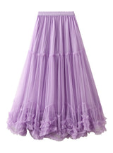 Big Swing Gauze Fungus Lace Skirt