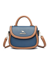 Contrast-colored One-shoulder Bag