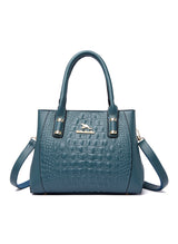 Large-capacity Crocodile Shoulder Crossbody Bag