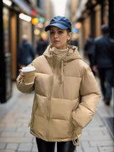 Short Loose Large Size Cotton Coat