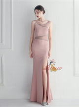 Mermaid Split Beading Prom Dress