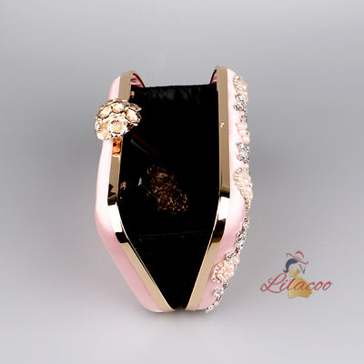 Bead Crystal Dinner Bag Clutch Bag