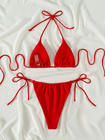 Red Sexy Two Piece Bikini