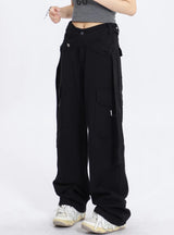 Retro Loose Wide-leg Casual Pants