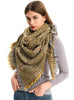 Bristle Large Plaid Square Scarf Shawl