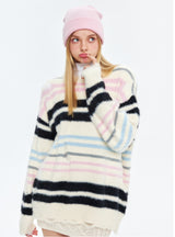 Autumn Winter Scoop Loose Sweaters