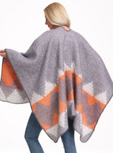 Thick Warm Cashmere Split Shawl