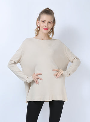 Loose Long Sleeve Pullover Sweater