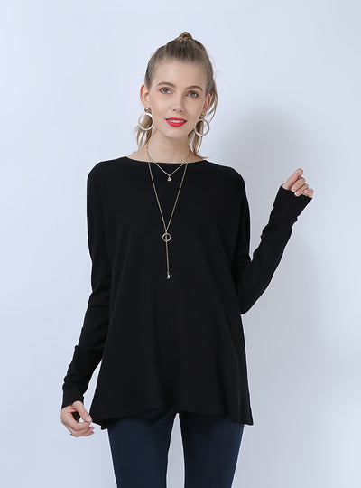 Loose Long Sleeve Pullover Sweater