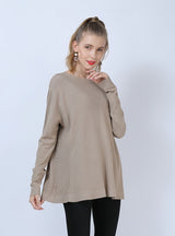 Loose Long Sleeve Pullover Sweater