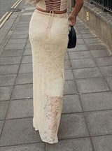 Sexy Mermaid Lace Irregular Skirt