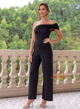Casual Slim Wide-leg Jumpsuit