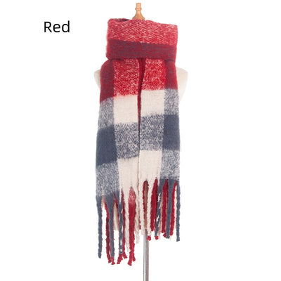 Thickened Thick Fringed Scarf