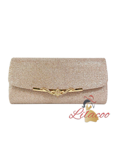 Tin Trim Dinner Clutch Bag