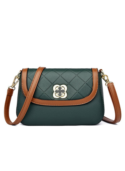 Rhombic Large-capacity Slung Shoulder Bag