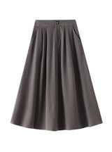 High Waist Slim Big Swing Skirt