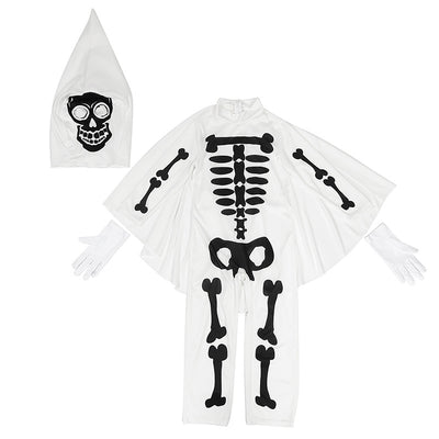 Halloween Children's Skull Cosplay Costume