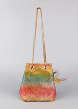 Portable Dinner Bag Rainbow Diamond Bag