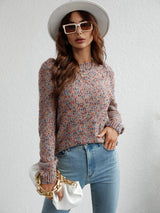 Round Neck Little Knitted Sweater