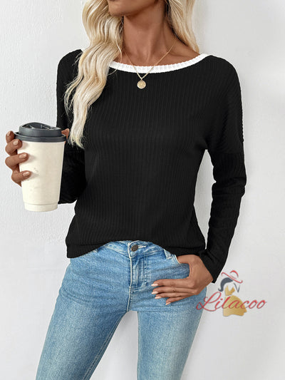 Sexy Backless Bow Backless T-shirt