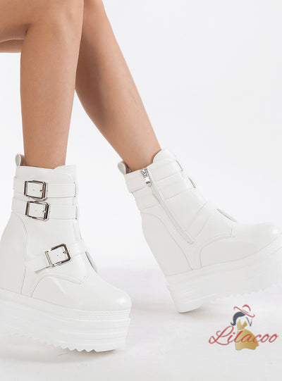 High-heeled Thick Soles Boots Shoes
