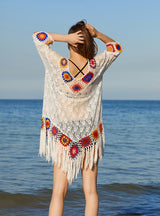 Sexy Perspective Beach Dress Cover Up