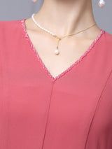 Brick-red V-neck Beading Mother Of The Bride Dress