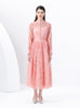 Palace Lantern Sleeve Shirt+Skirt Three-piece Suit